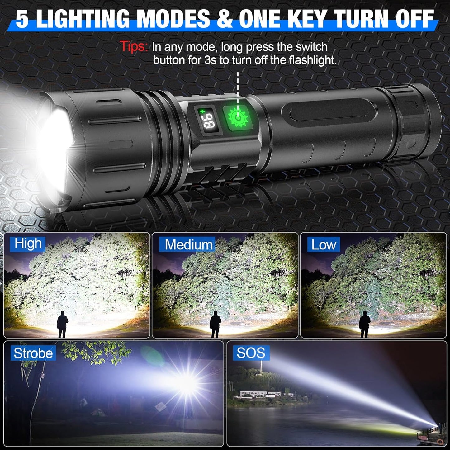 Extremely Bright Flashlight - Coldesk