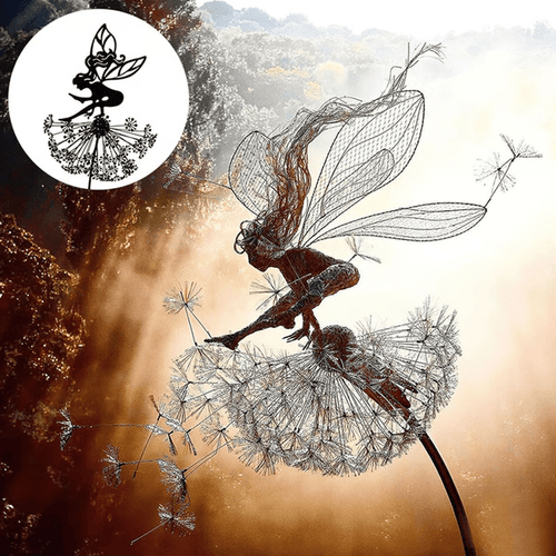 Fairy Steel Garden Sculptures - Coldesk