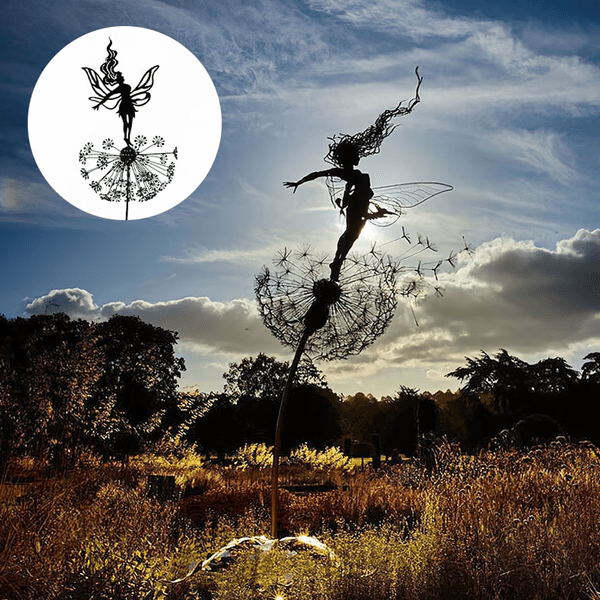 Fairy Steel Garden Sculptures - Coldesk