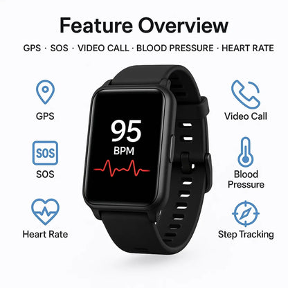 Fall Detection Smartwatch for Seniors - Coldesk