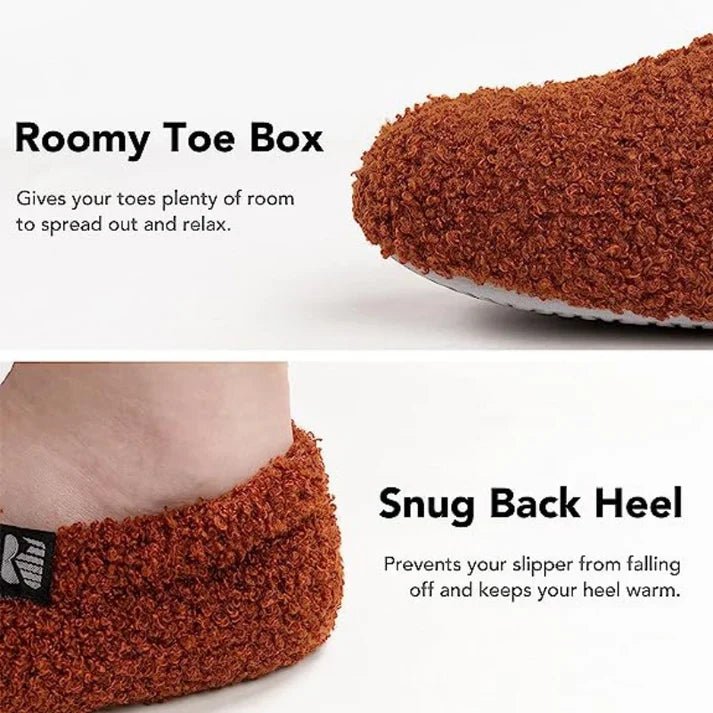 Fleeced Closed Back Indoor Slipper - Coldesk