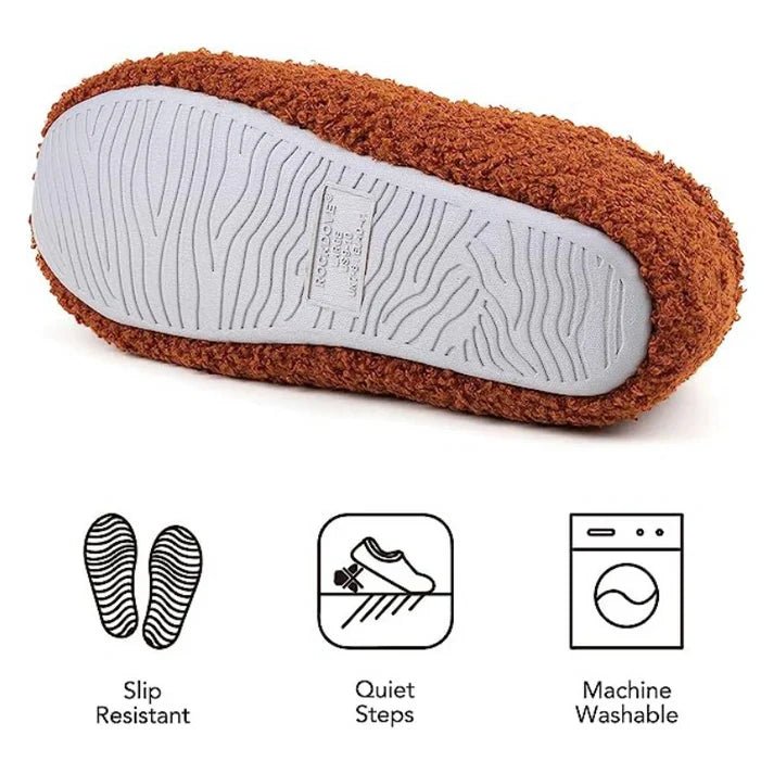 Fleeced Closed Back Indoor Slipper - Coldesk