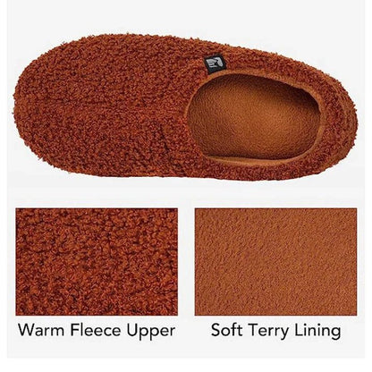 Fleeced Closed Back Indoor Slipper - Coldesk