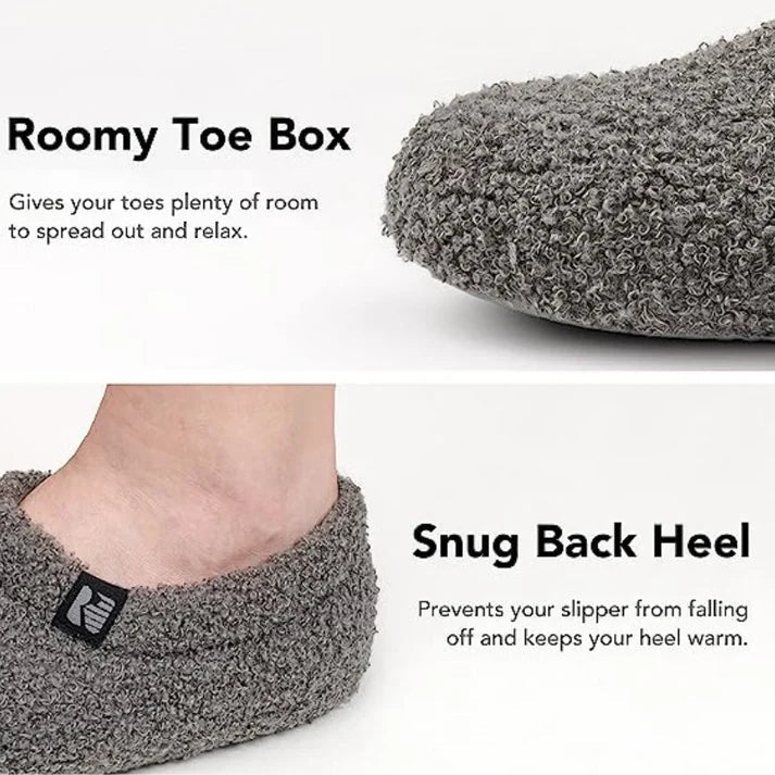 Fleeced Closed Back Indoor Slipper - Coldesk