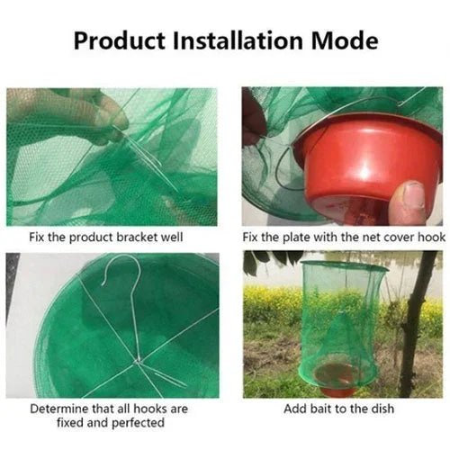 Fly Traps Reusable Ranch Fly Trap - Coldesk