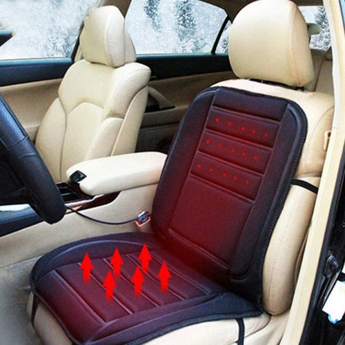 Full Coverage Heated Winter Car Seat Warmer Cushion Pad - Coldesk