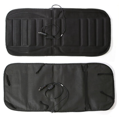 Full Coverage Heated Winter Car Seat Warmer Cushion Pad - Coldesk