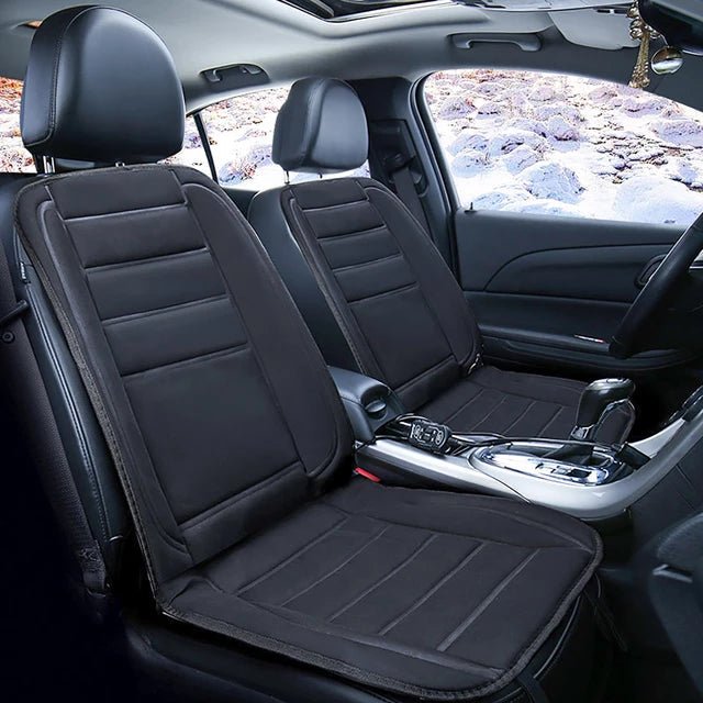 Full Coverage Heated Winter Car Seat Warmer Cushion Pad - Coldesk