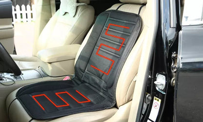 Full Coverage Heated Winter Car Seat Warmer Cushion Pad - Coldesk