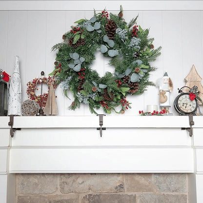 Garland Christmas Stocking Holders for Mantle - Coldesk