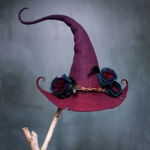 Halloween Party Felt Witch Hats - Coldesk
