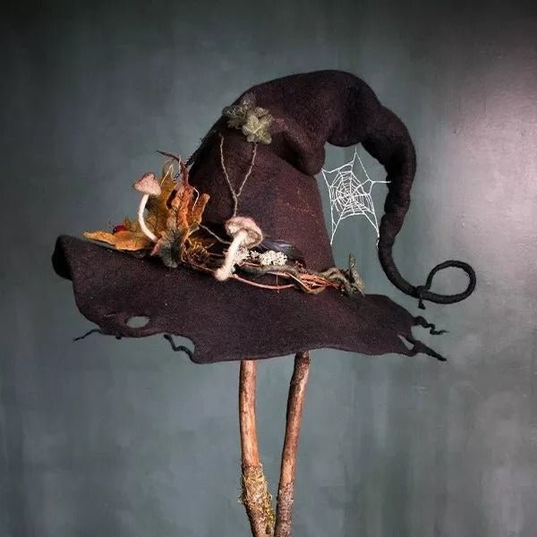 Halloween Party Felt Witch Hats - Coldesk