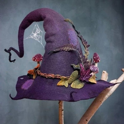 Halloween Party Felt Witch Hats - Coldesk