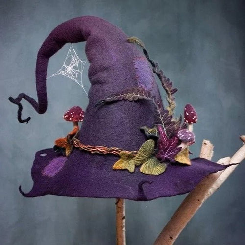 Halloween Party Felt Witch Hats - Coldesk