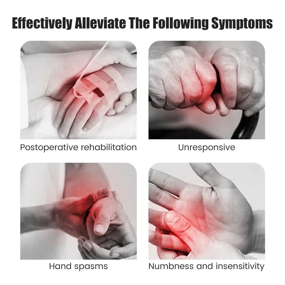 Hand Finger Rehabilitation Exerciser Robot Gloves Stroke Hemiplegia Cerebral Infarction Training Equipment Therapy - Coldesk