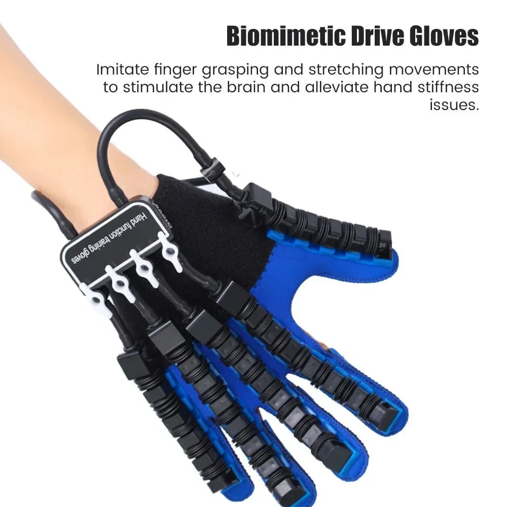 Hand Finger Rehabilitation Exerciser Robot Gloves Stroke Hemiplegia Cerebral Infarction Training Equipment Therapy - Coldesk