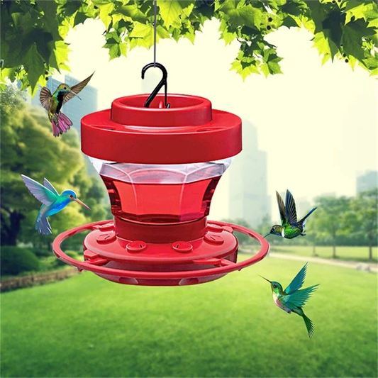 Hanging Bee Proof Hummingbird Water Feeders with Perch - Coldesk