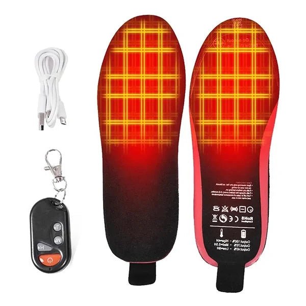 Heated Shoe Insoles Rechargeable Inserts - Coldesk