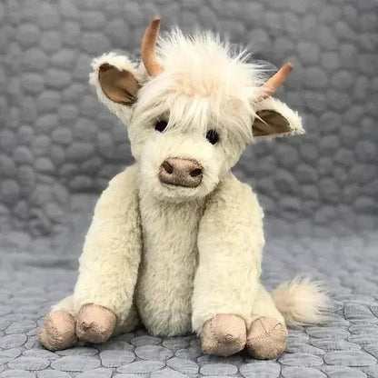 Highland Cow Wearing Flowers - Coldesk