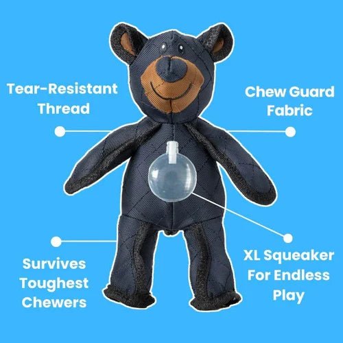 Indestructible & Interactive Bear Dog Toys For Heavy Chewers - Coldesk