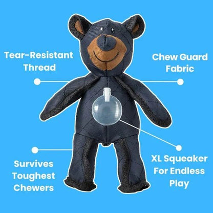 Indestructible & Interactive Bear Dog Toys For Heavy Chewers - Coldesk