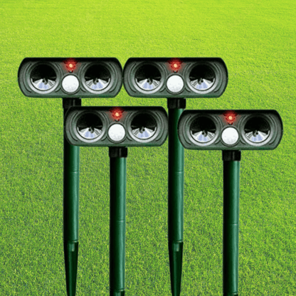Infrared Solar Powered Animal Pest Repeller (1 Repeller) - Coldesk