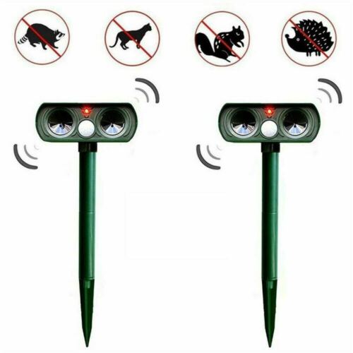 Infrared Solar Powered Animal Pest Repeller (1 Repeller) - Coldesk