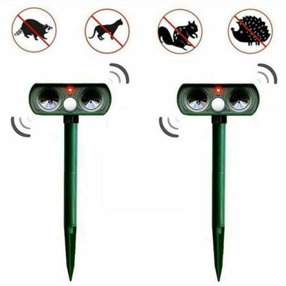 Infrared Solar Powered Animal Pest Repeller (1 Repeller) - Coldesk