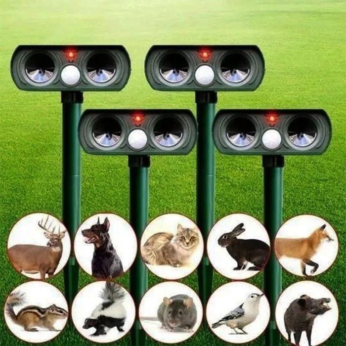 Infrared Solar Powered Animal Pest Repeller (1 Repeller) - Coldesk