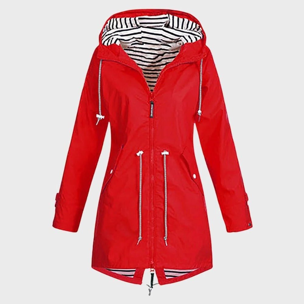 Long Rain Jacket For Women - Coldesk