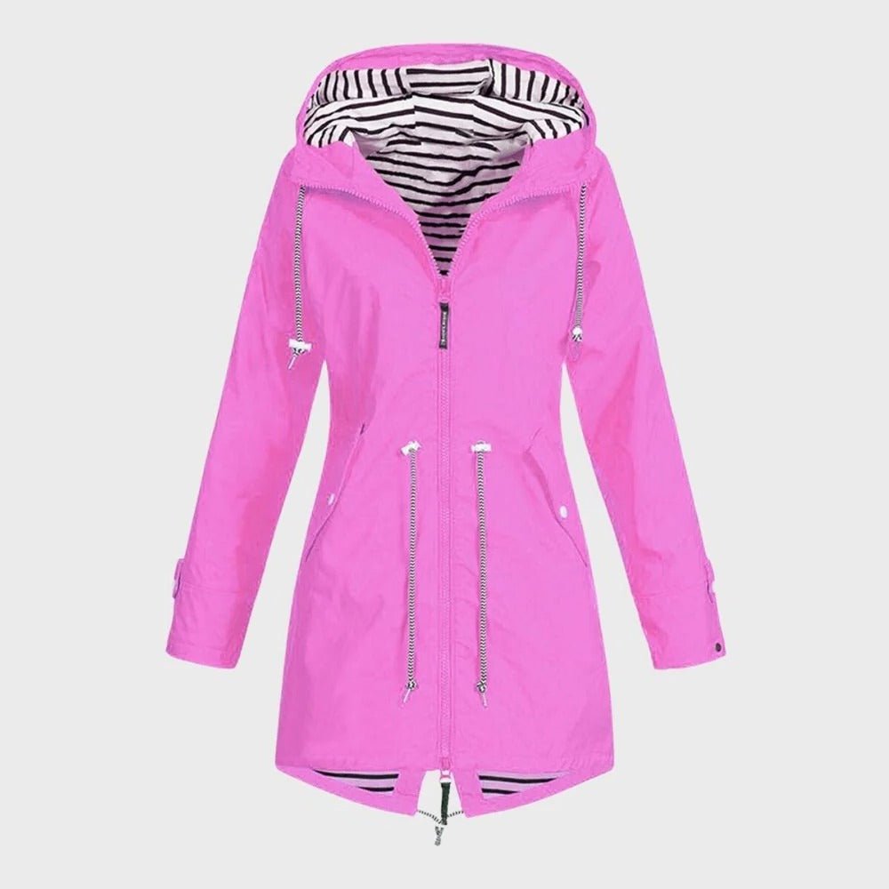 Long Rain Jacket For Women - Coldesk