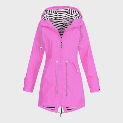 Long Rain Jacket For Women - Coldesk