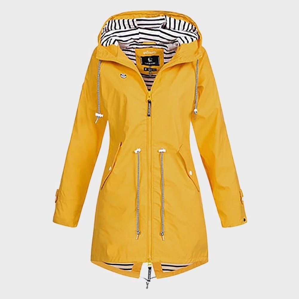 Long Rain Jacket For Women - Coldesk