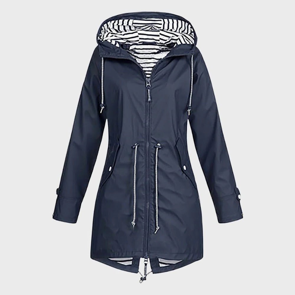 Long Rain Jacket For Women - Coldesk