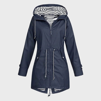 Long Rain Jacket For Women - Coldesk