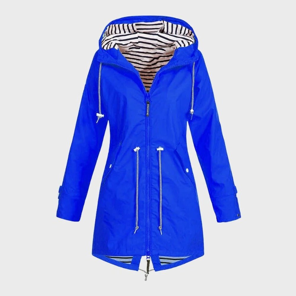 Long Rain Jacket For Women - Coldesk