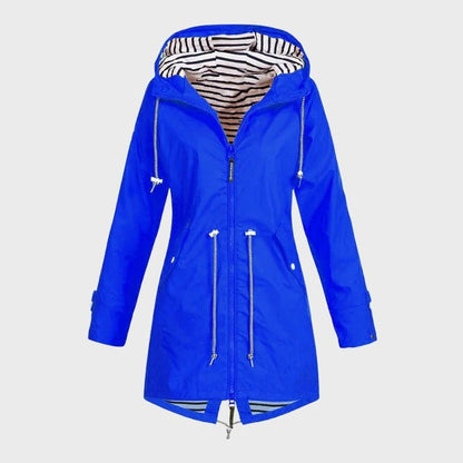 Long Rain Jacket For Women - Coldesk