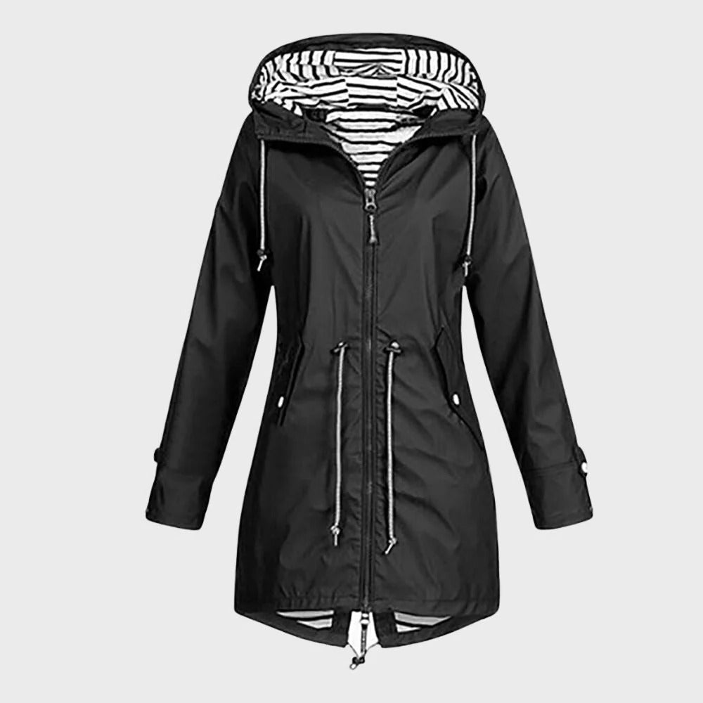 Long Rain Jacket For Women - Coldesk