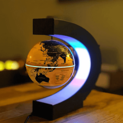 Magnetic Floating Globe With LED Light - Coldesk