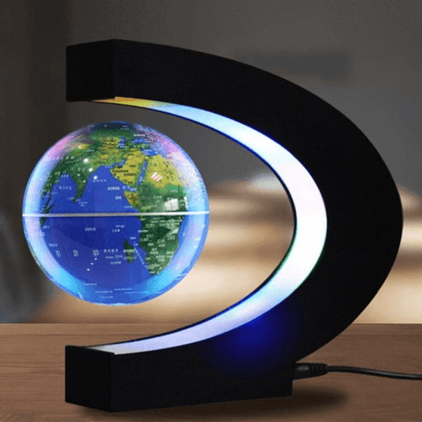 Magnetic Floating Globe With LED Light - Coldesk