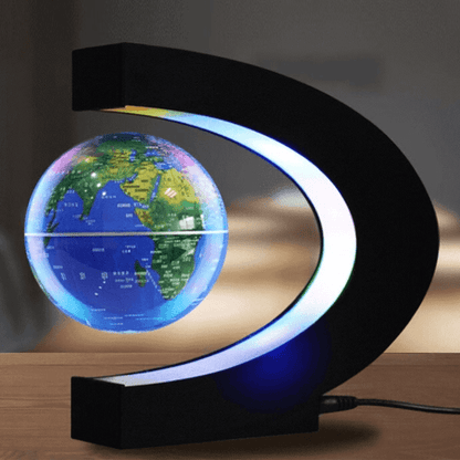 Magnetic Floating Globe With LED Light - Coldesk