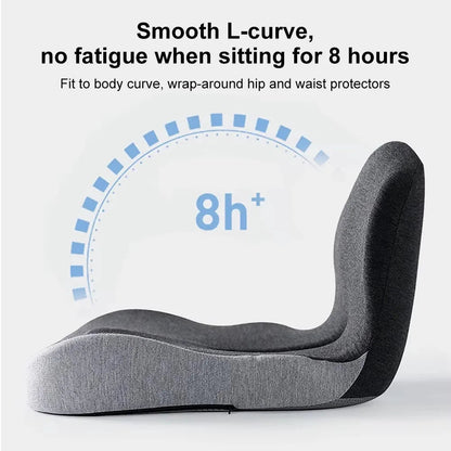 Memory Foam Lumbar Pillow Seat Cushion - Coldesk