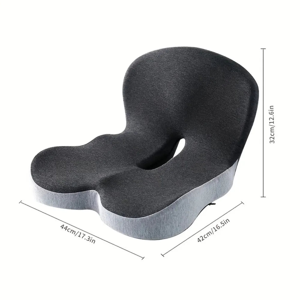 Memory Foam Lumbar Pillow Seat Cushion - Coldesk