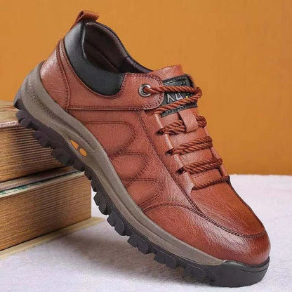 Men’s Casual Hand Stitching Arch Support & Non-slip Breathable Shoes - Coldesk