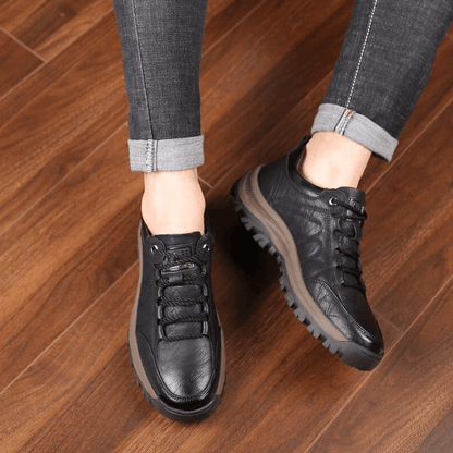 Men’s Casual Hand Stitching Arch Support & Non-slip Breathable Shoes - Coldesk