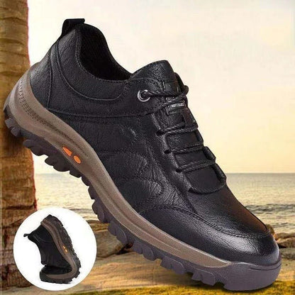 Men’s Casual Hand Stitching Arch Support & Non-slip Breathable Shoes - Coldesk