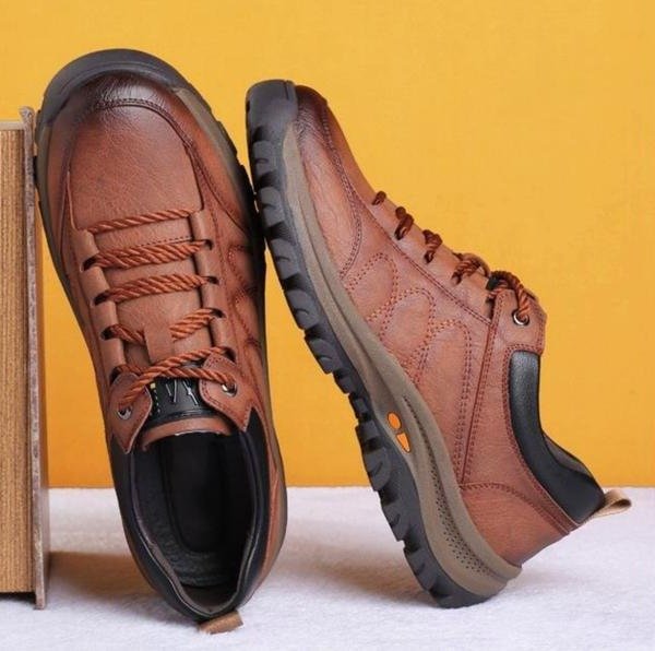 MEN'S ORTHOPEDIC LEATHER SHOES - Coldesk