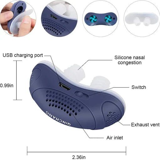 Micro CPAP Sleep Apnea Machine For Travel & Anti Snoring – CPAP Alternative - Coldesk