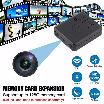 Micro HD Video Camera with WiFi and Audio - Coldesk