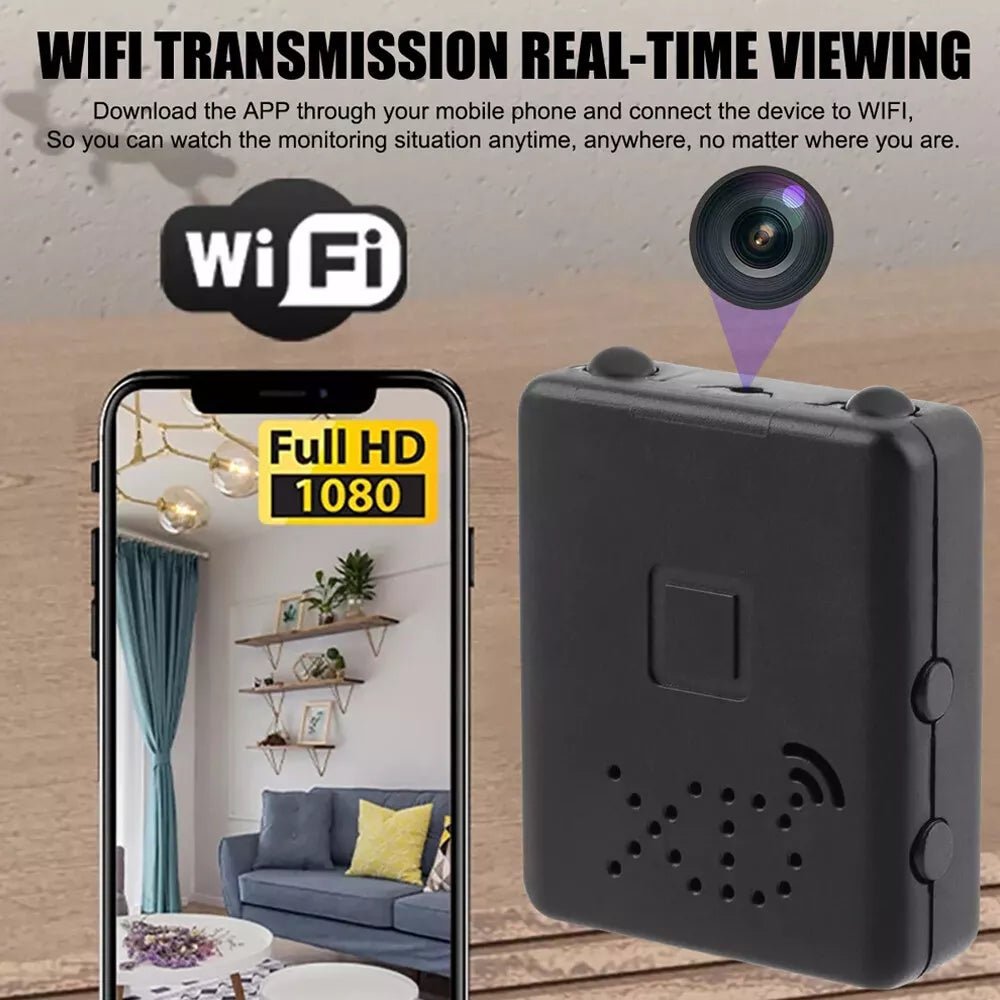 Micro HD Video Camera with WiFi and Audio - Coldesk
